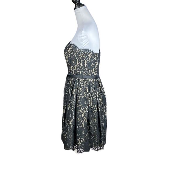 Neiman Marcus x Target Robert Rodriguez Black Lace Strapless Dress, Size 8 - Picture 4 of 9